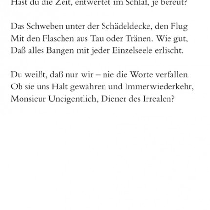 Gedicht Eratosthenes aus Cyrano oder Die Rückkehr vom Mond