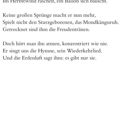 Gedicht Riccioli aus Cyrano oder Die Rückkehr vom Mond